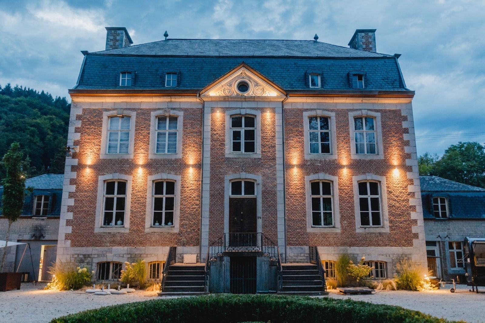 Vue d'ensemble du Château de Chanxhe